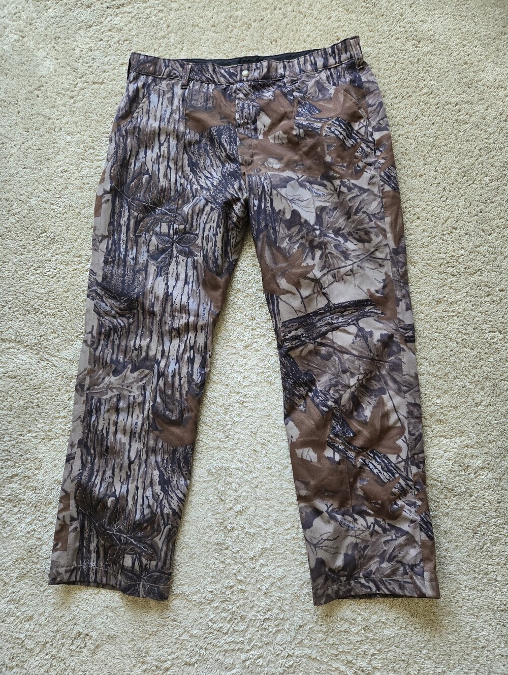 Cabelas Real Tree Camo Pants Mens 40 Hunting Insulated